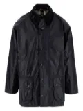 Barbour corduroy-collar coat - Blue
