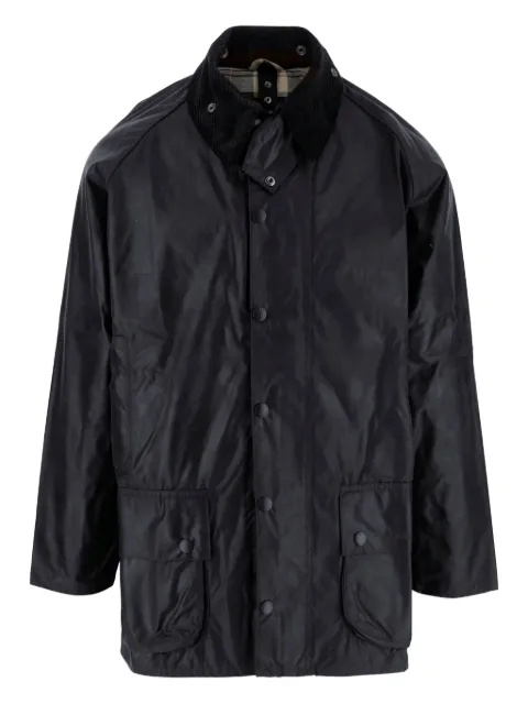Barbour corduroy-collar coat