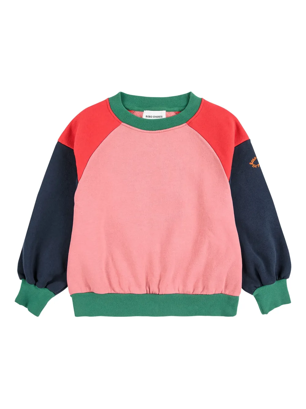 Bobo Choses Tic Tac Toe Sweatshirt In Pink