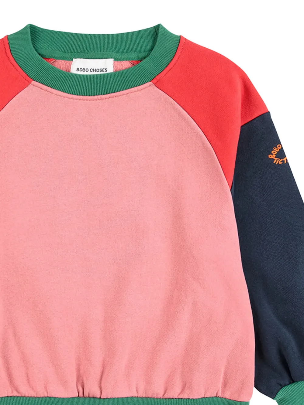 Bobo Choses Tic Tac Toe Sweatshirt In Pink