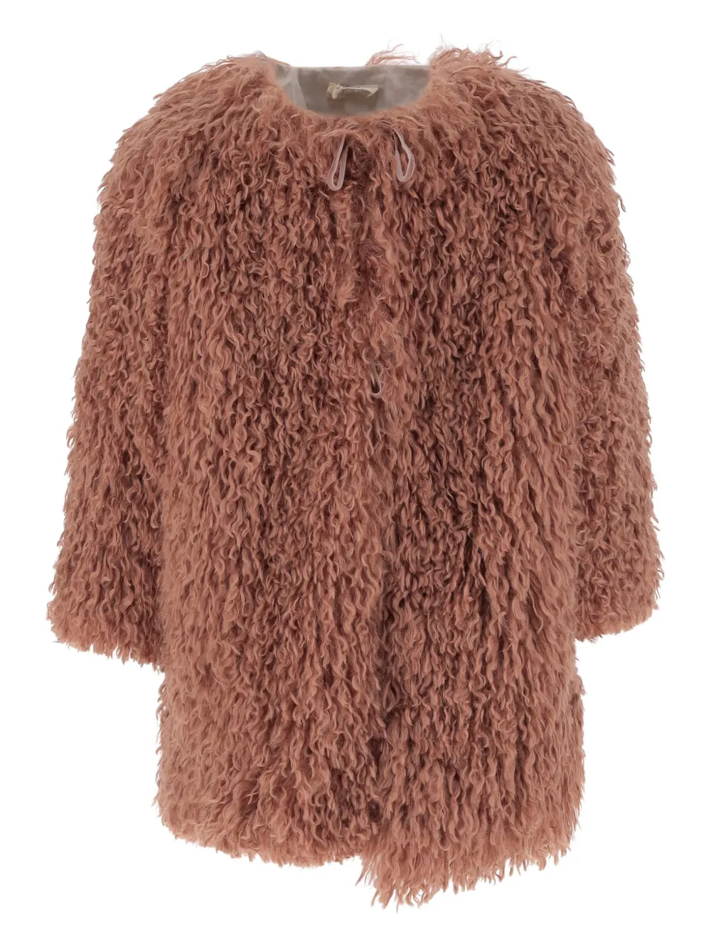 Babe And Tess faux-fur coat | Pink | Image 1