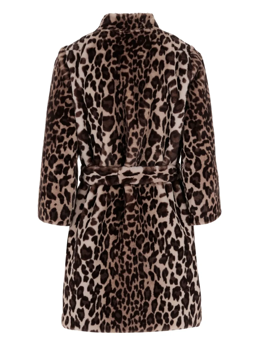 UNCOMMON animal-print belted coat | Faux Fur & Shearling Coats | Image 2