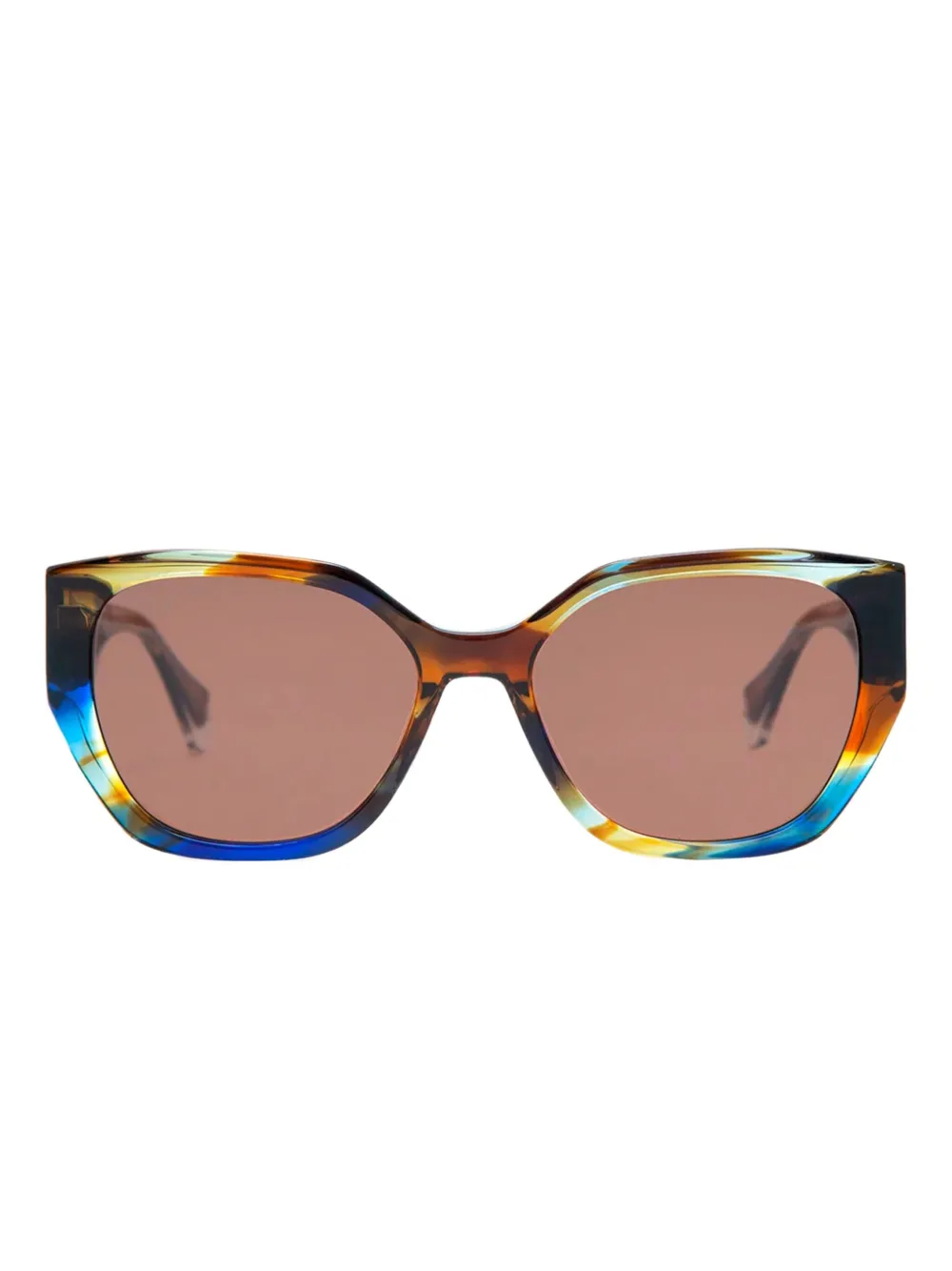 GIGI STUDIOS round-frame sunglasses - ブルー GIGI STUDIOS round-frame sunglasses - ブルー