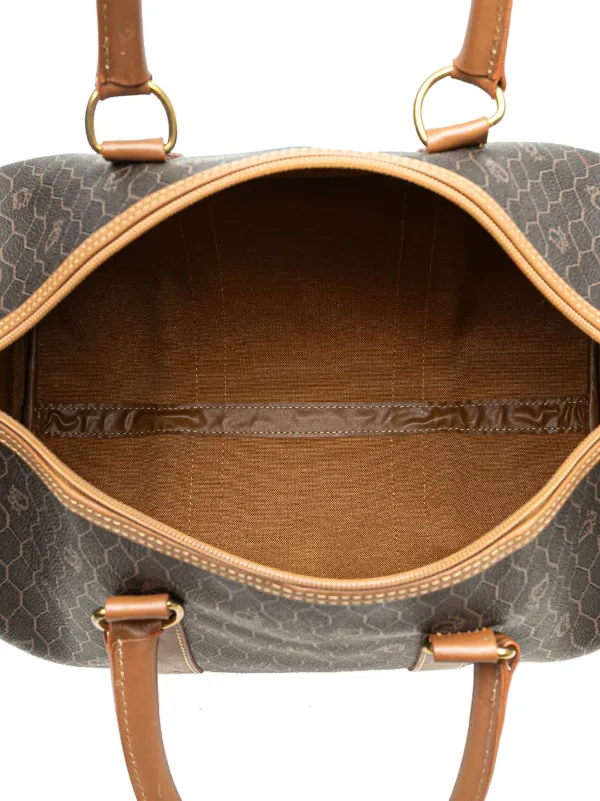 バッグ Christian Dior HONEYCOMB BOSTON HAND BAG Christian Dior Pre-Owned 20th Century Honeycomb Coated