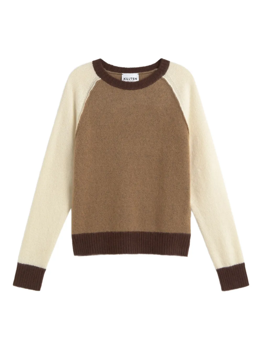kujten Pullover mit Raglanärmeln | Braun | Image 1