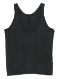 Petar Petrov wool scoop-neck top - Grey