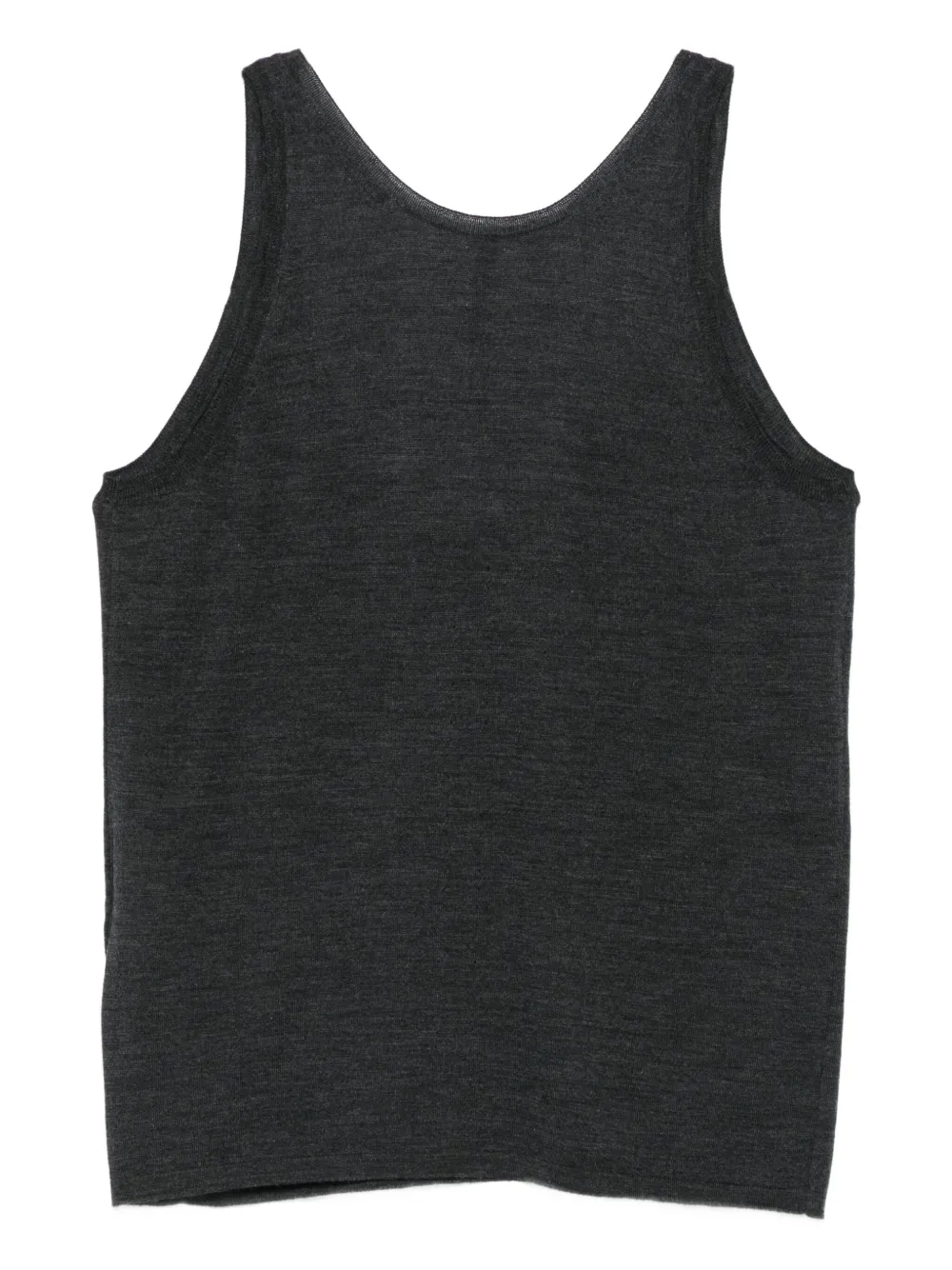 Petar Petrov Wool Scoop-neck Top In Blue