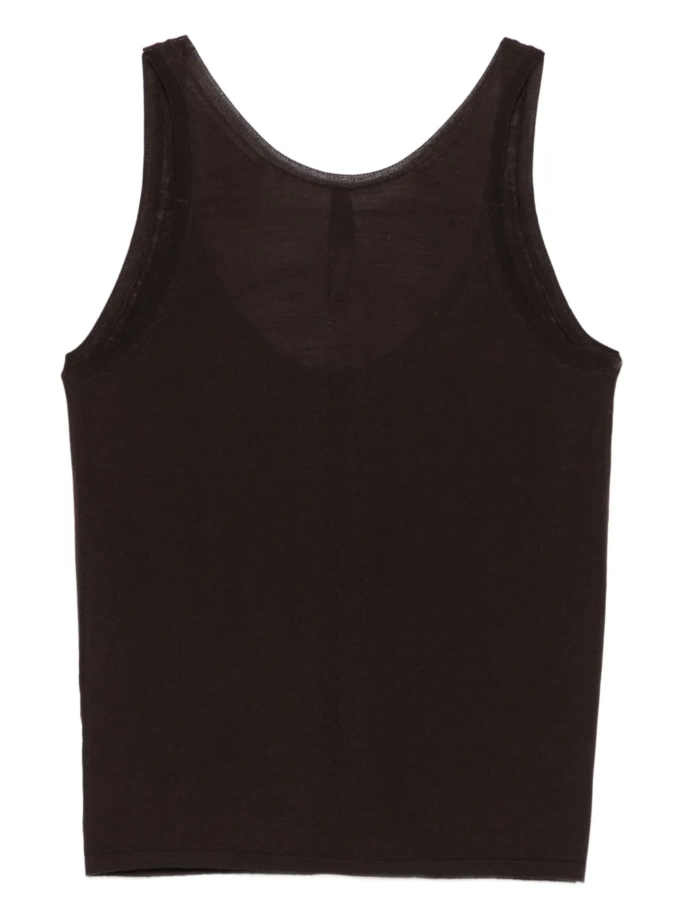 Petar Petrov scoop-neck merino-wool tank top | Vests & Tank Tops | Image 2