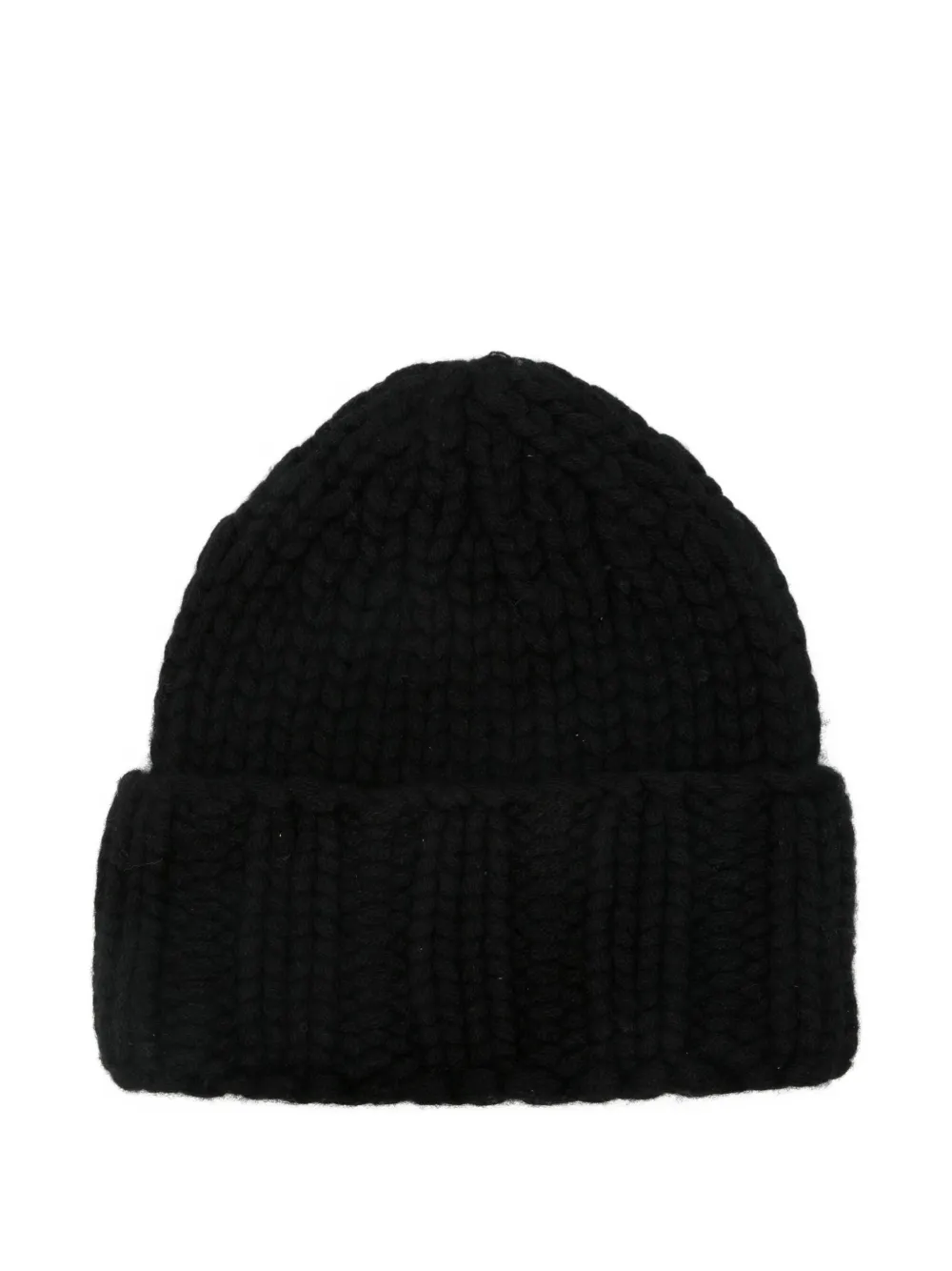 Liska Grob gestrickte Beanie | Schwarz | Image 1