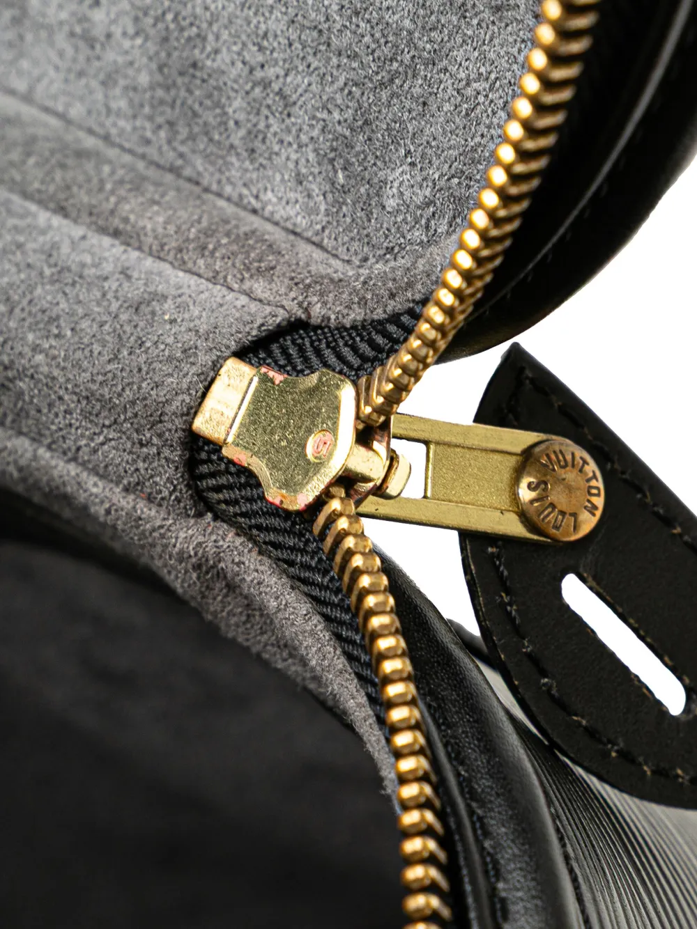 Pre-owned Louis Vuitton 2008 Epi Cannes Vanity Bag In Black