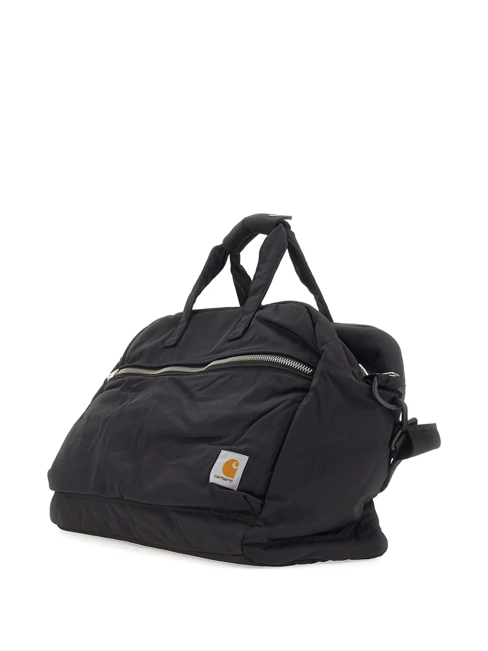 Carhartt WIP Leroy gewatteerde shopper met rits Zwart
