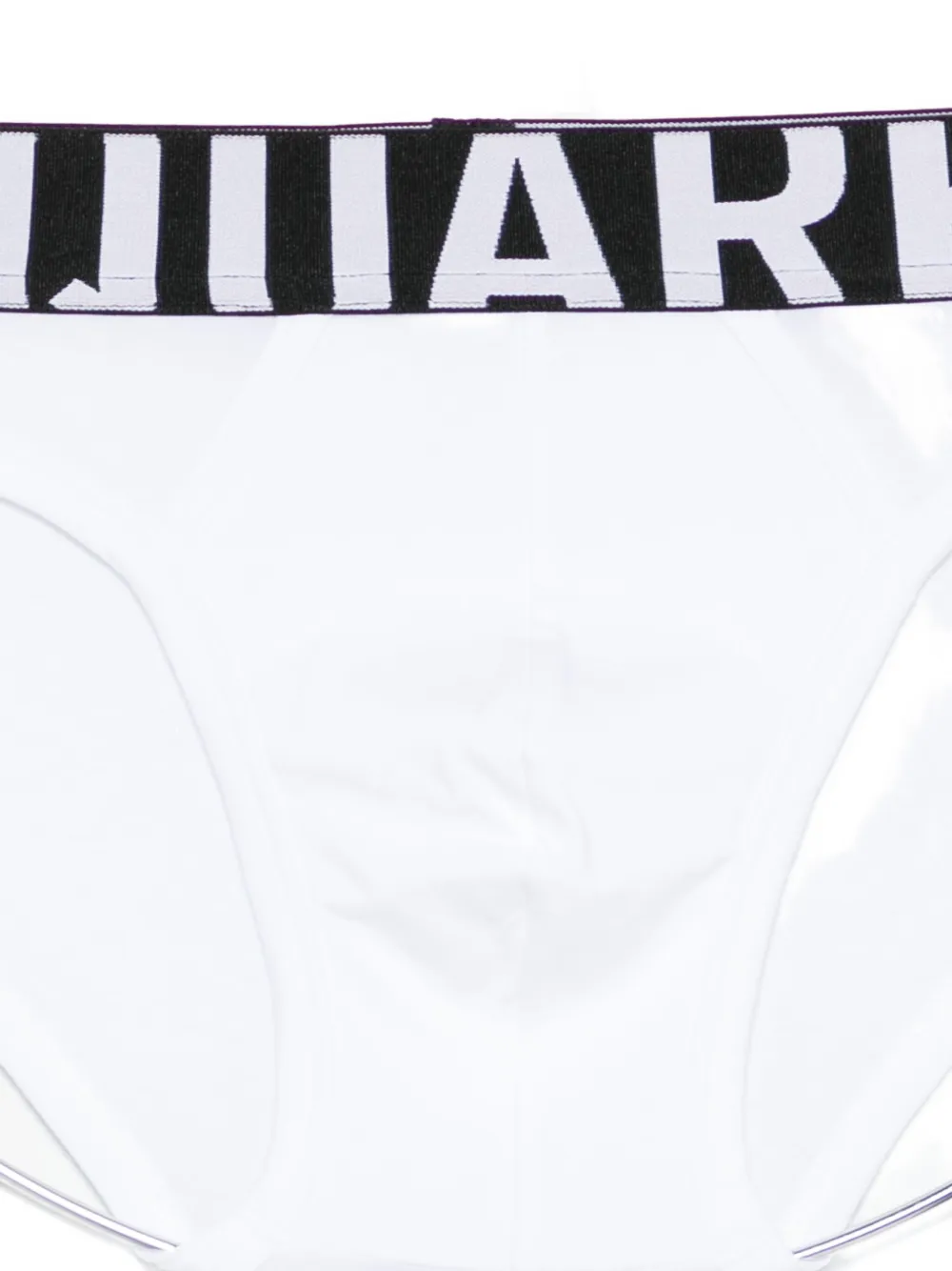 Dsquared2 Logo-band Briefs In White