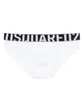 DSQUARED2 logo-band briefs - White