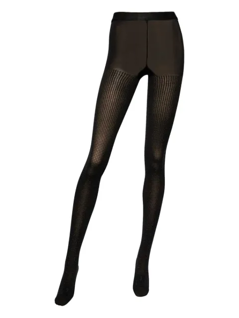 Sergio Rossi rhinestone-embellished stretch tights