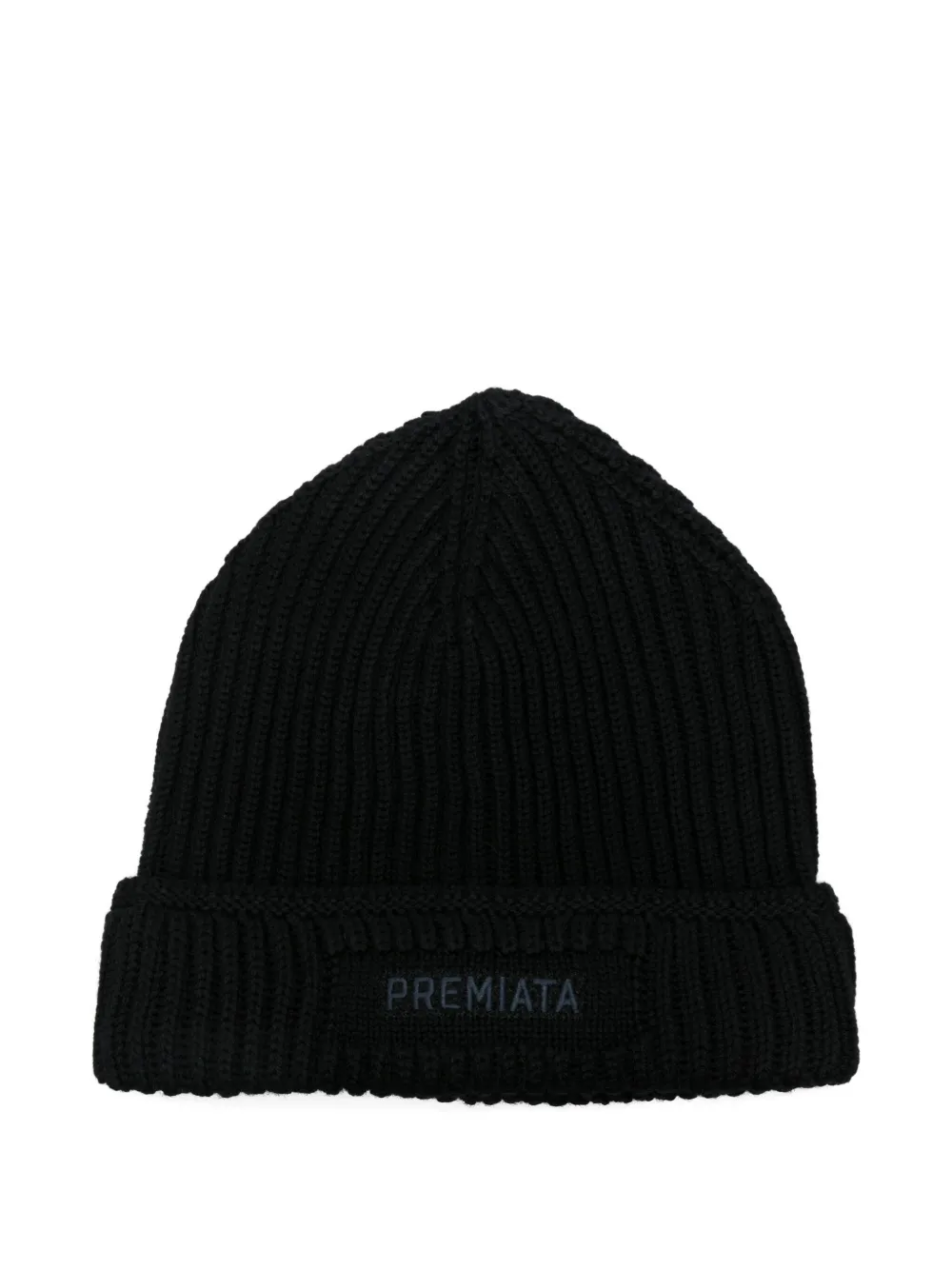 Premiata ribbed knit beanie - Nero