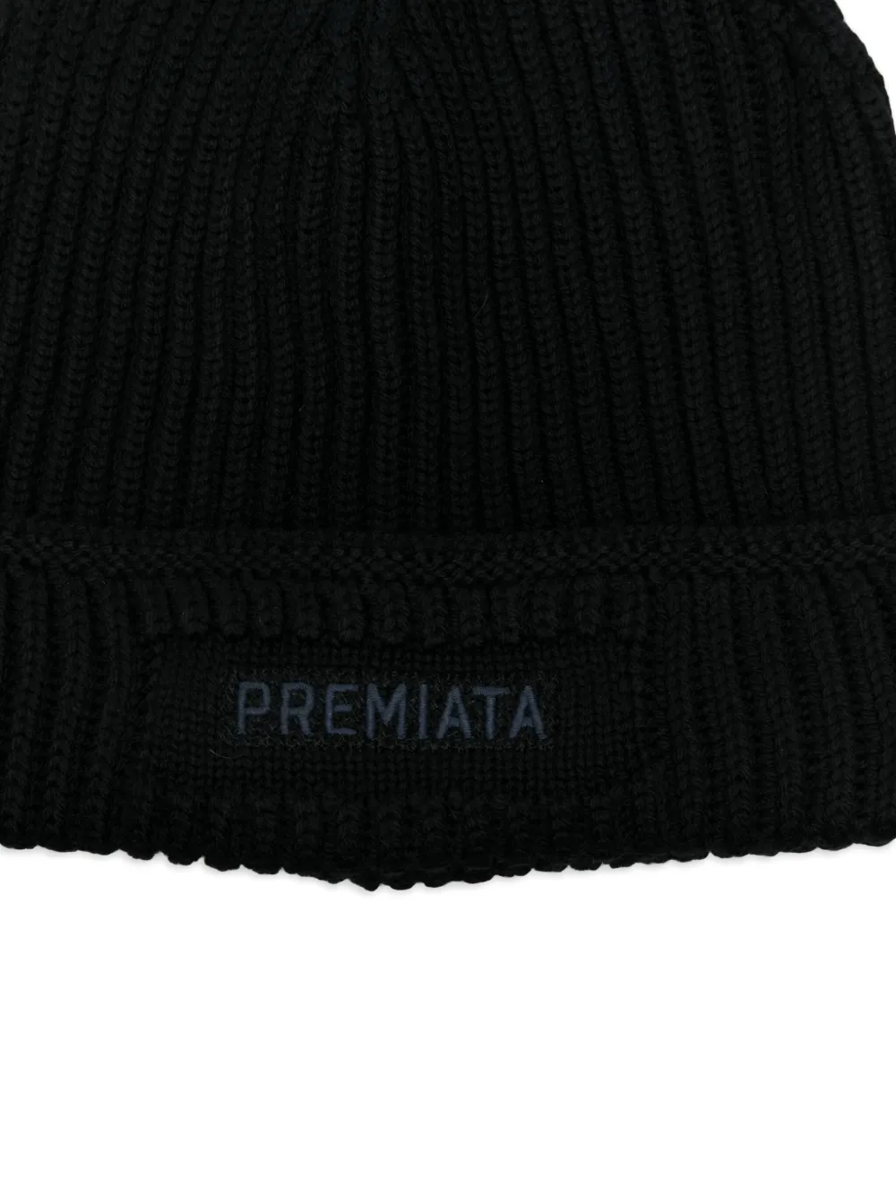 Premiata Ribgebreide muts Zwart