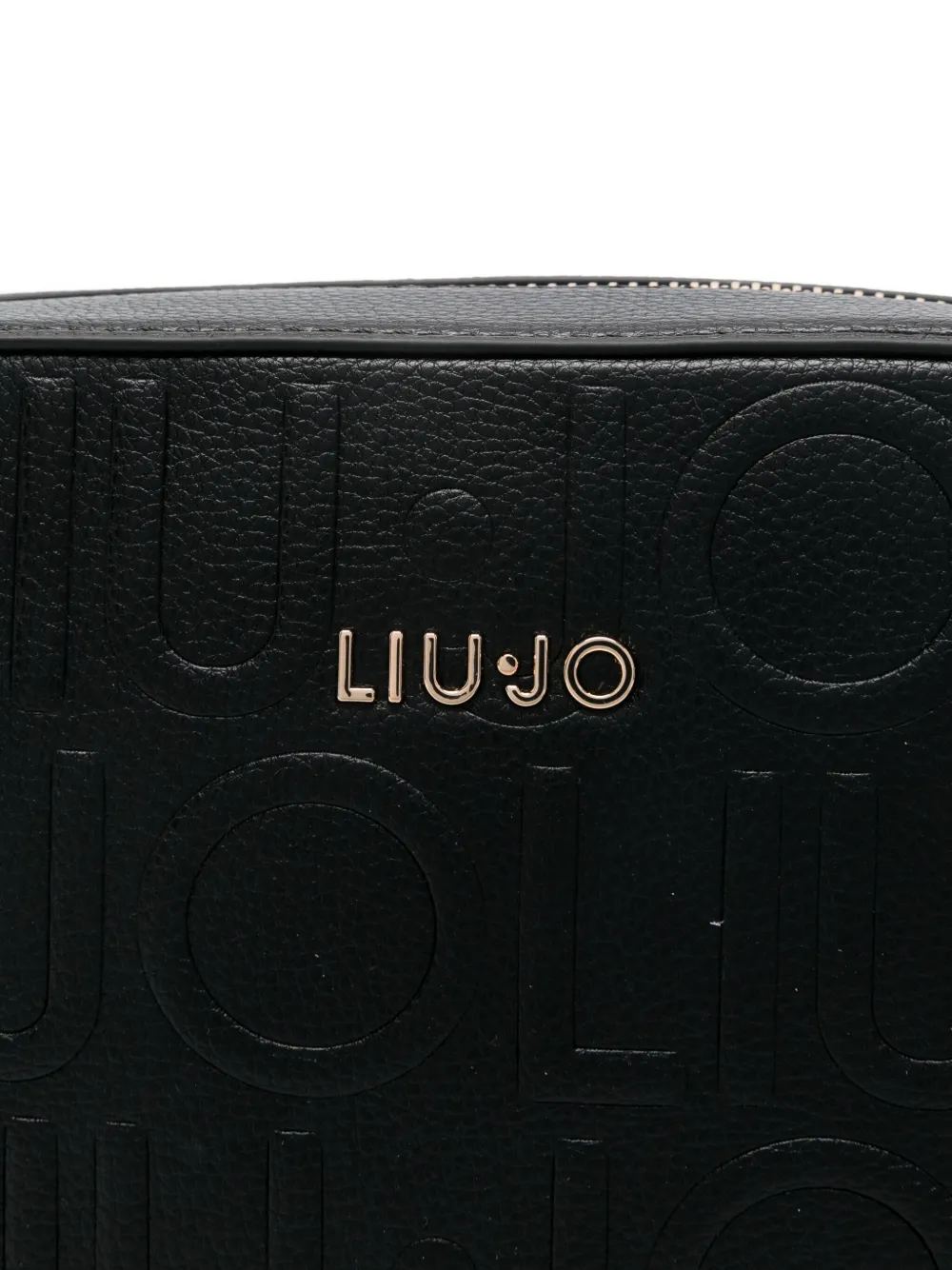 Liu •jo Logo-plaque Cross-body Bag In Black
