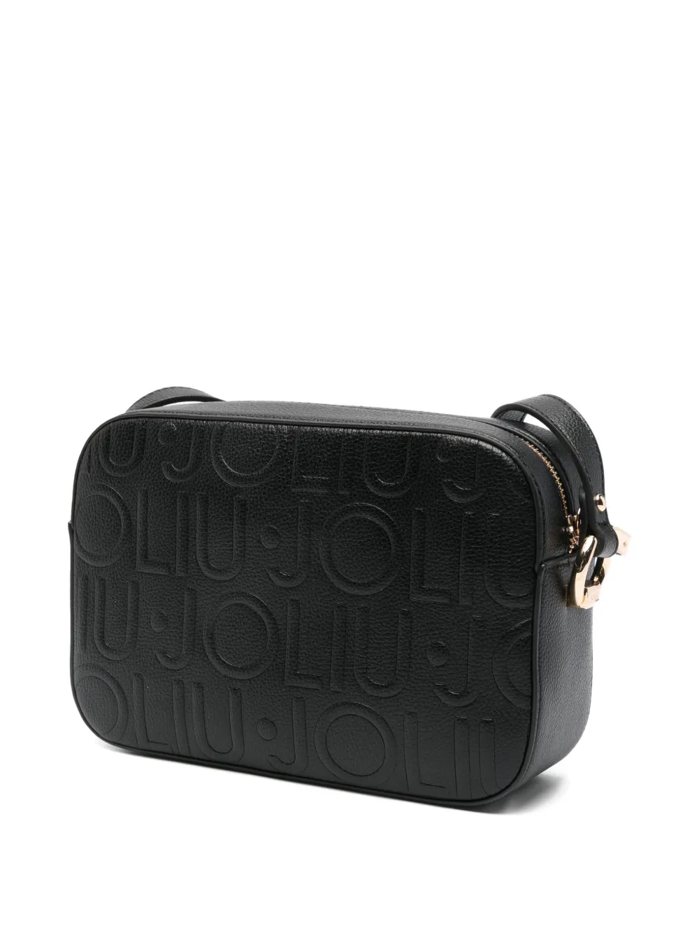 Liu •jo Logo-plaque Cross-body Bag In Black