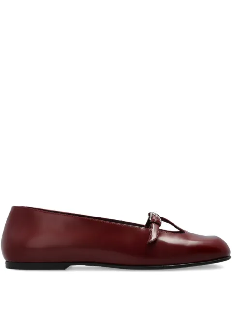 Nodaleto buckle-detail T-bar ballet flats
