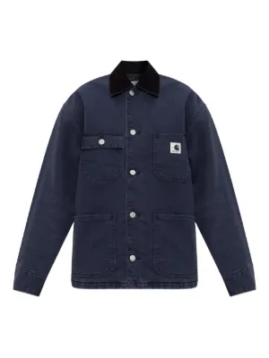 Carhartt WIP Shepton OG Michigan shearling-collar Coat | Black