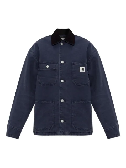 Carhartt WIP corduroy-collar organic-cotton coat