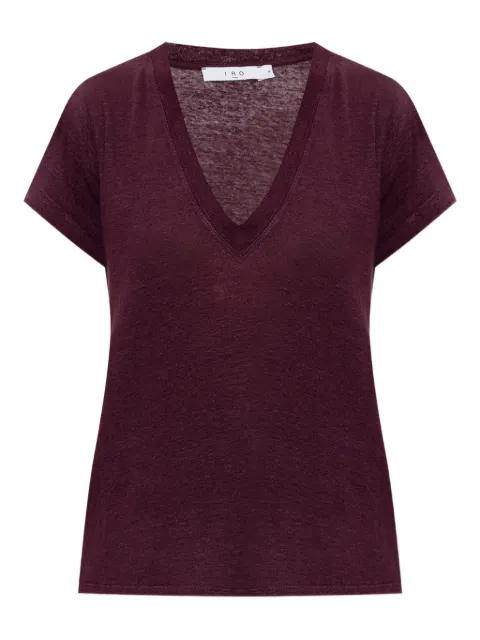 IRO V-neck short-sleeve T-shirt