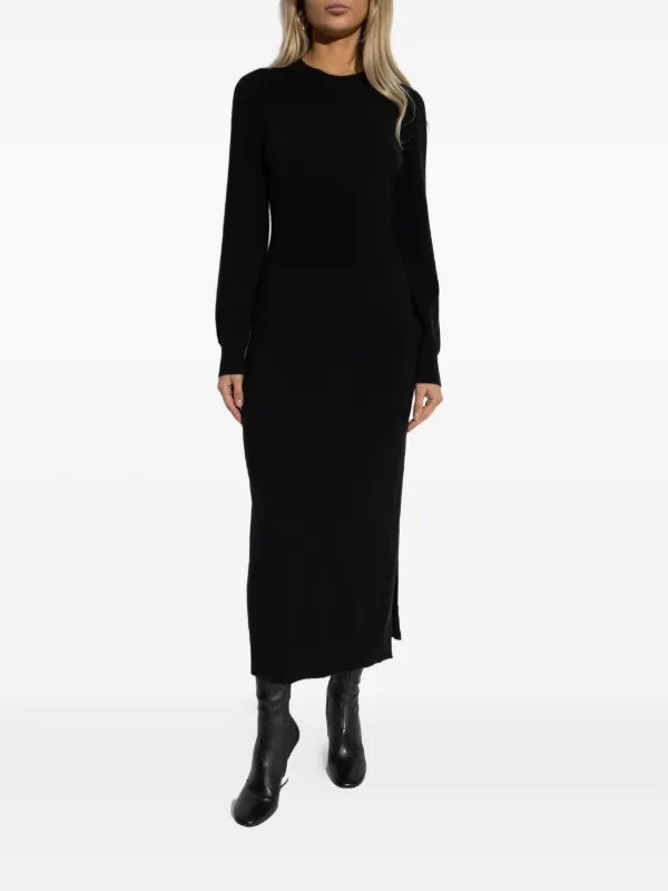 Givenchy Knit Midi Dress - Black