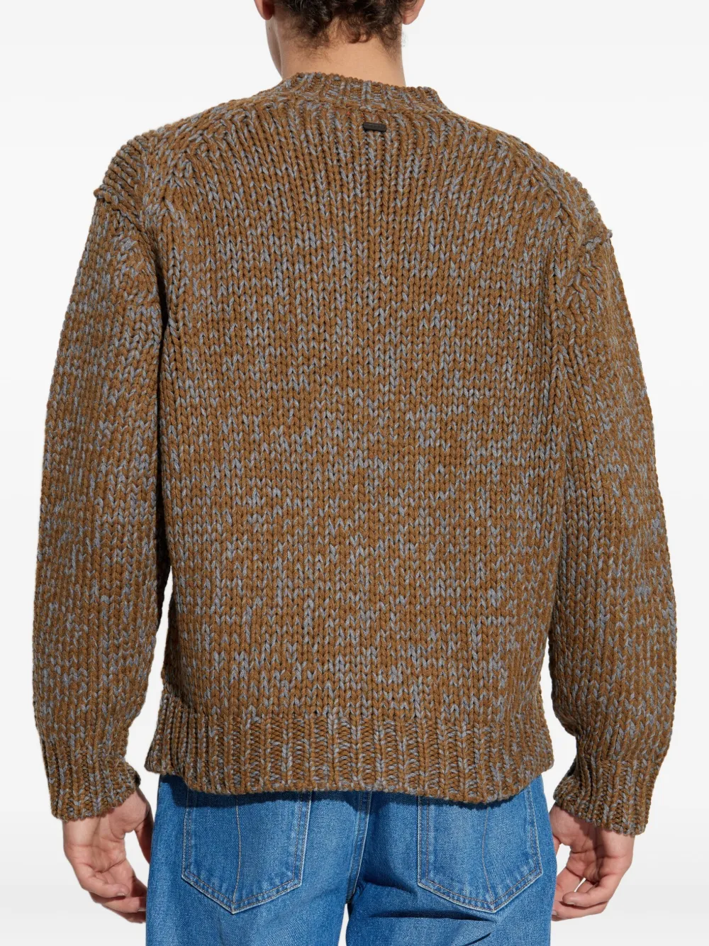 Tod's Tods Wool-blend Jumper In Brown