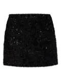 IRO sequin-embellished mini skirt - Black