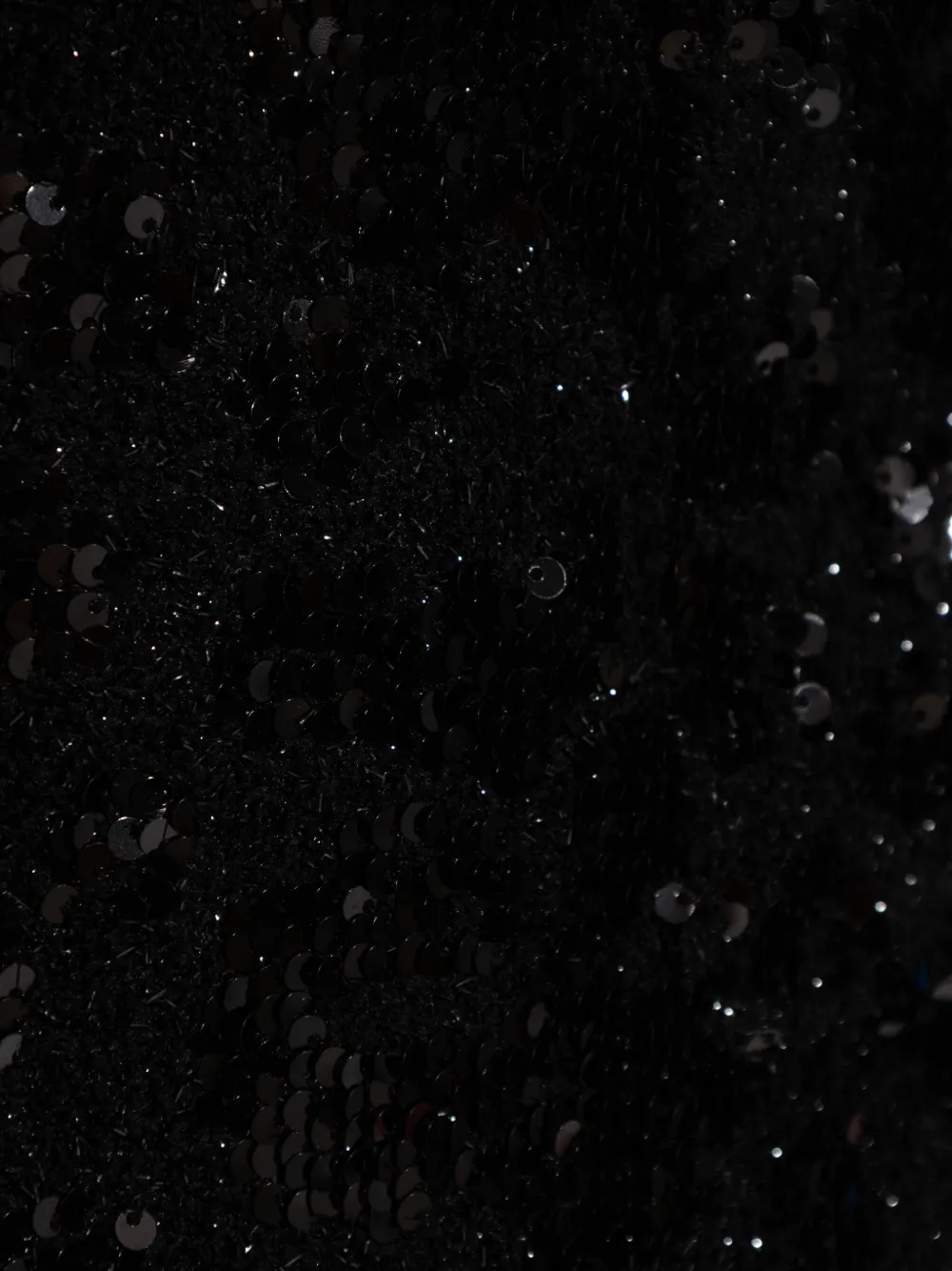 Iro A-line Shape Sequin Embellishment Mini Length In Black