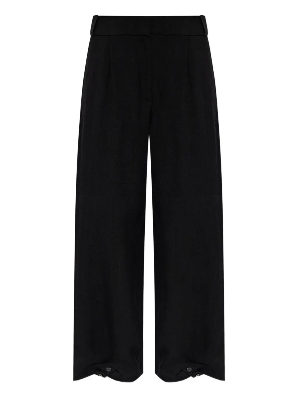 IRO pleated button-fastening trousers | Black | Image 1