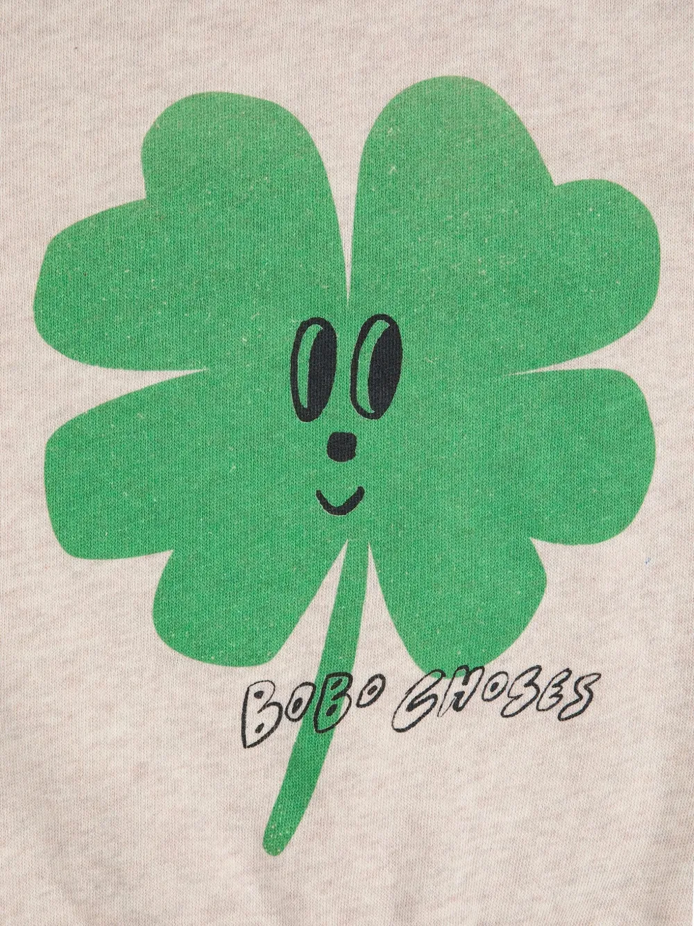 Bobo Choses Lucky Clover raglan sweatshirt | Boys Hoodies & Sweatshirts | Image 2