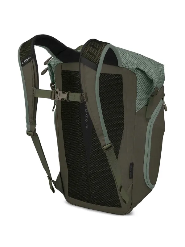 osprey backpack green gray Tempest 22 (Womens) Frosty Mint Green/Botanica covered foam lumbar for lightweight and comfortable contact surfaces Osprey Daylite - Moody Burgundy