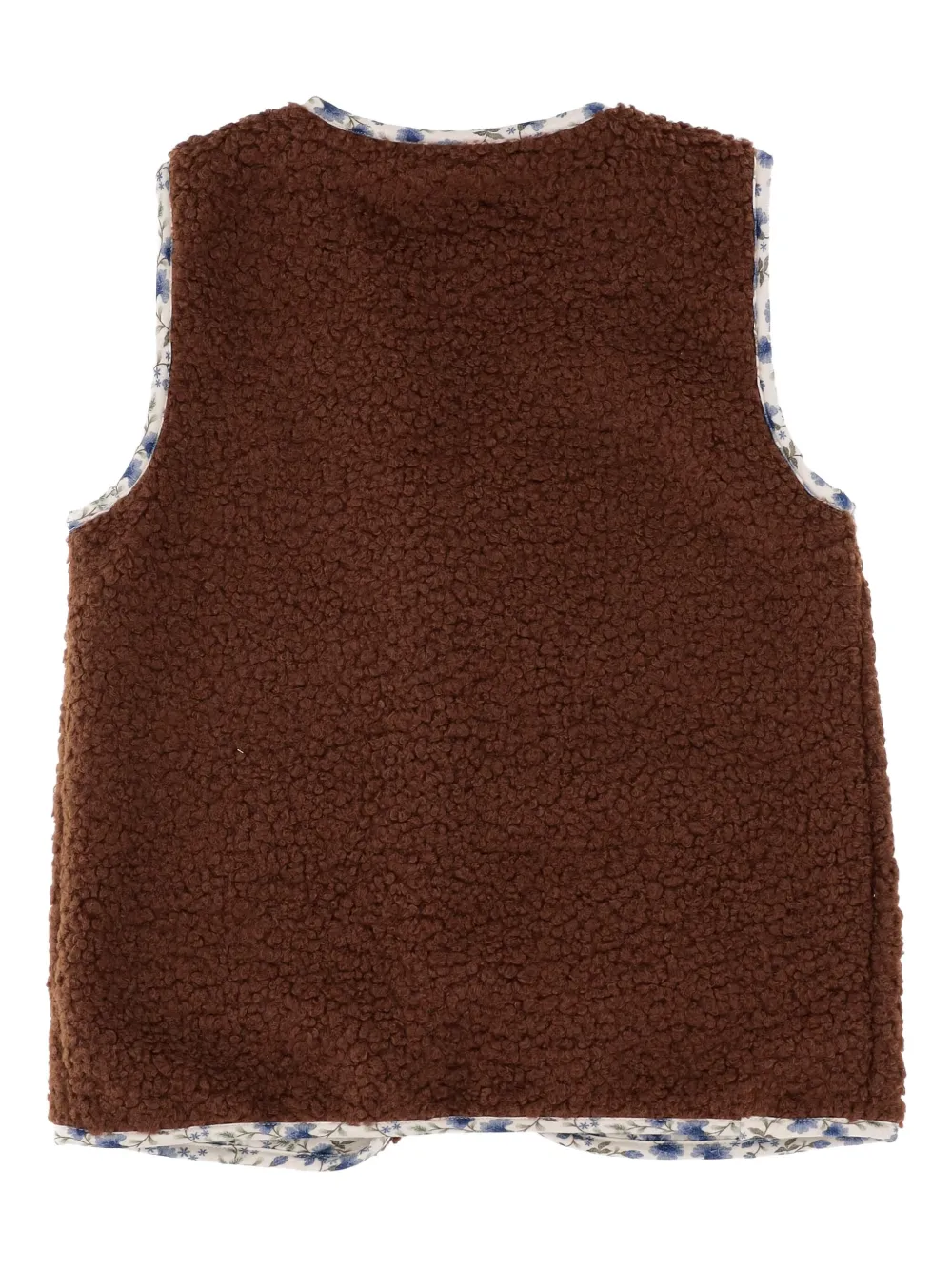 Babe And Tess floral-print gilet | Girls Waistcoats & Gilets | Image 2