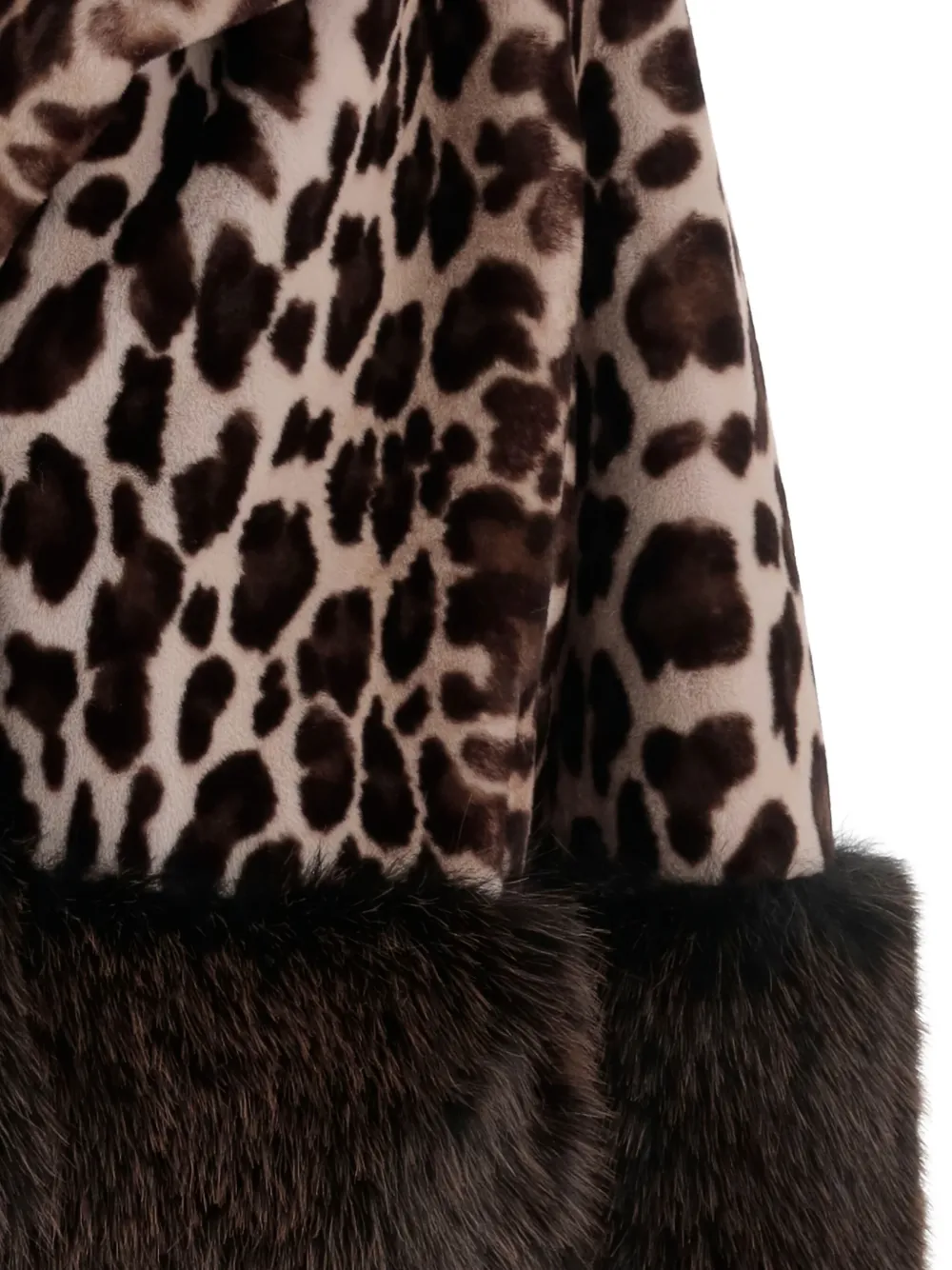 Uncommon Leopard-print Jacket In Brown
