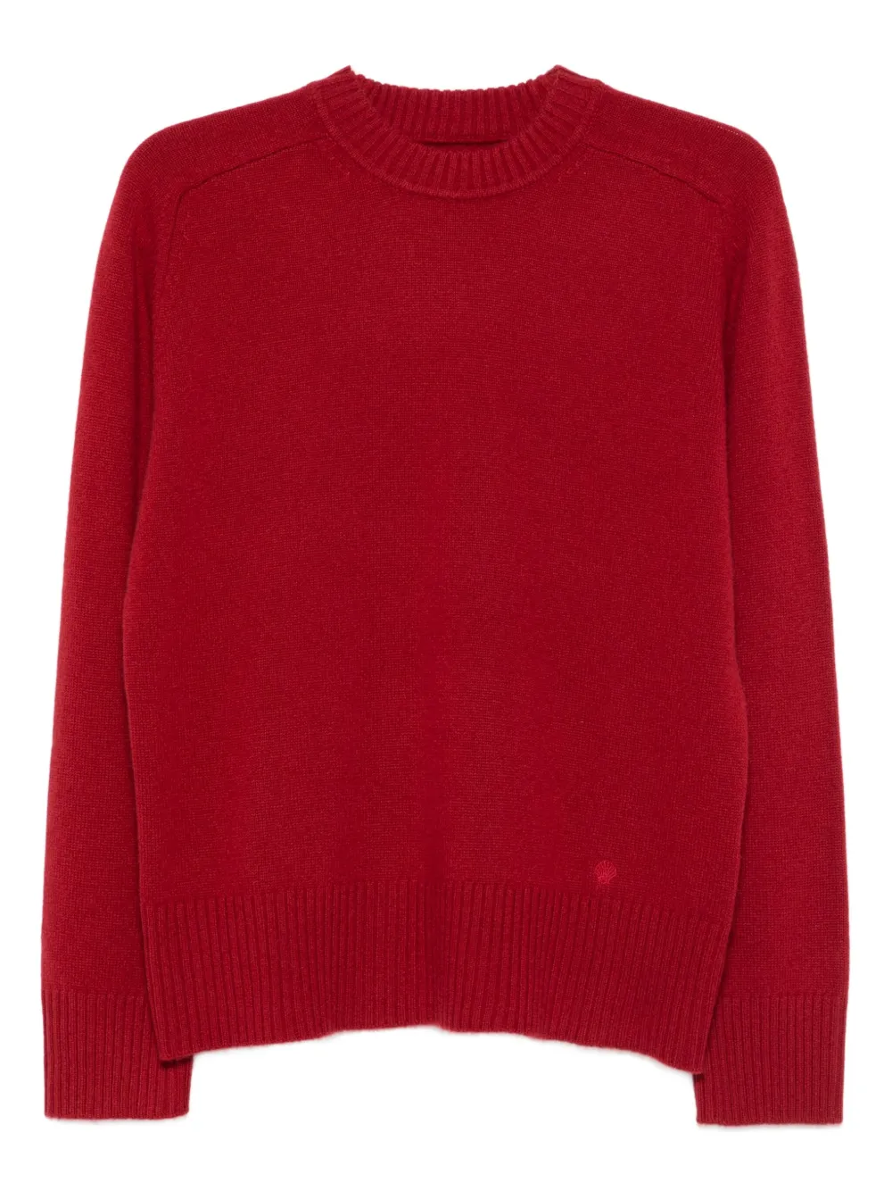 LouLou de Saison crew-neck cashmere sweater | Red | Image 1