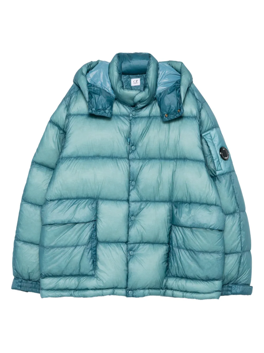 C.P. Company hooded padded jacket | Blue | Image 1