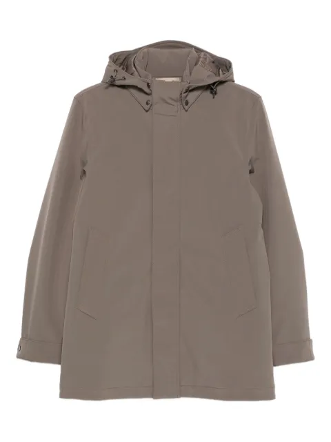 Woolrich hooded buttoned coat