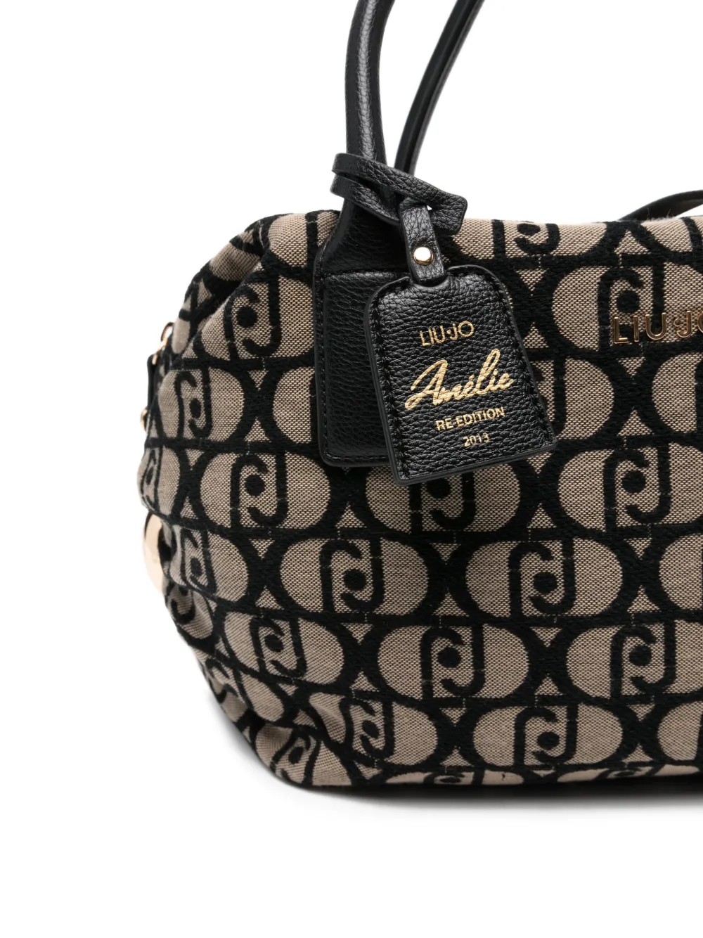 LIU JO Tas met monogram Beige