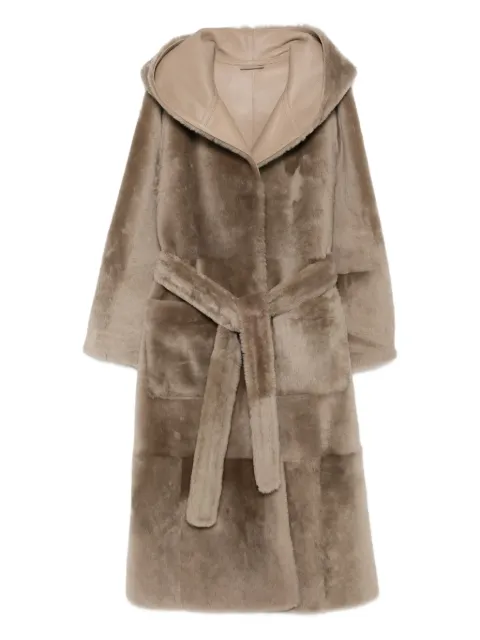 Liska معطف بهودي وأطراف جلد