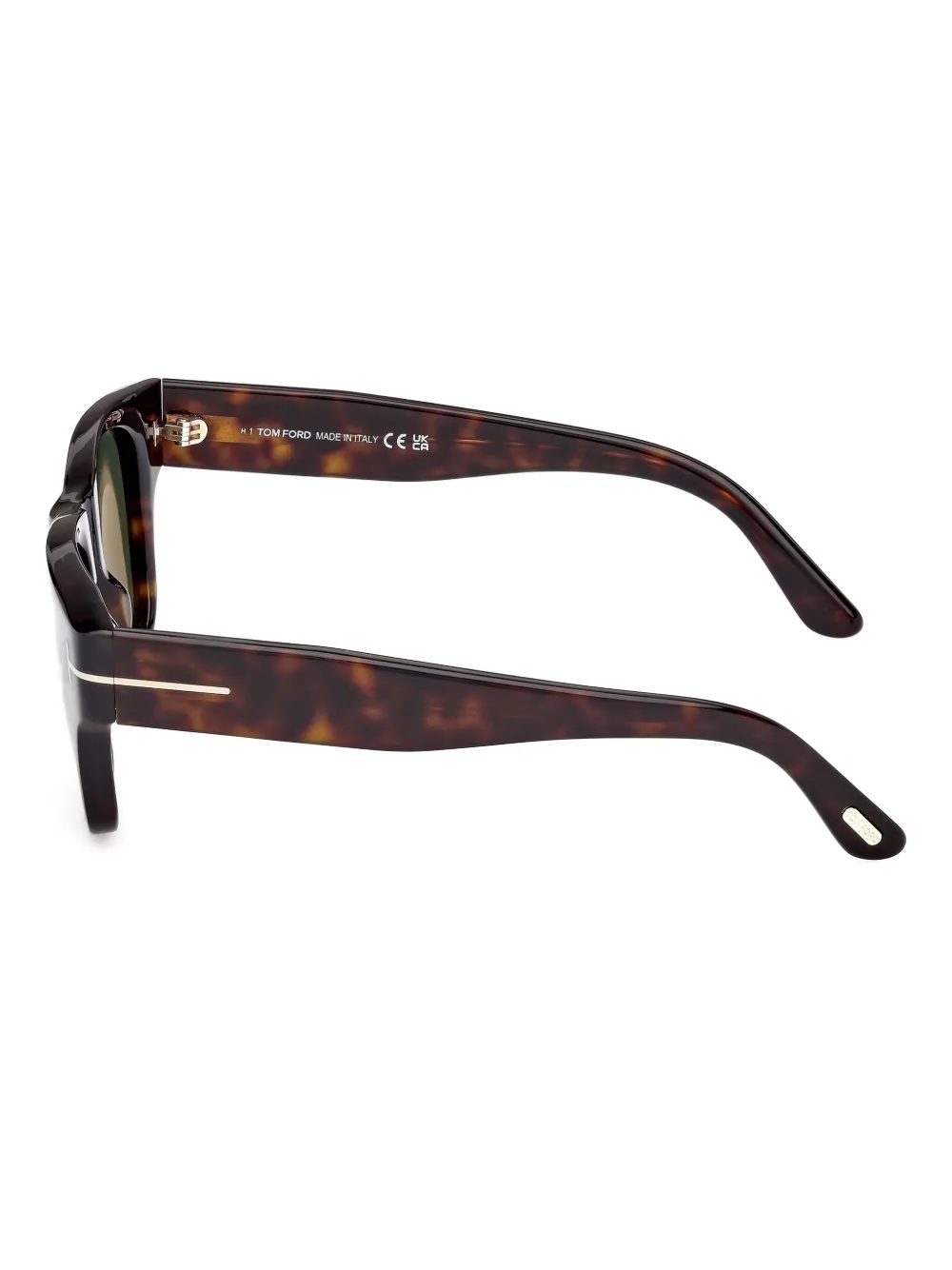 Tom Ford Tortoiseshell Square-frame Sunglasses In Brown