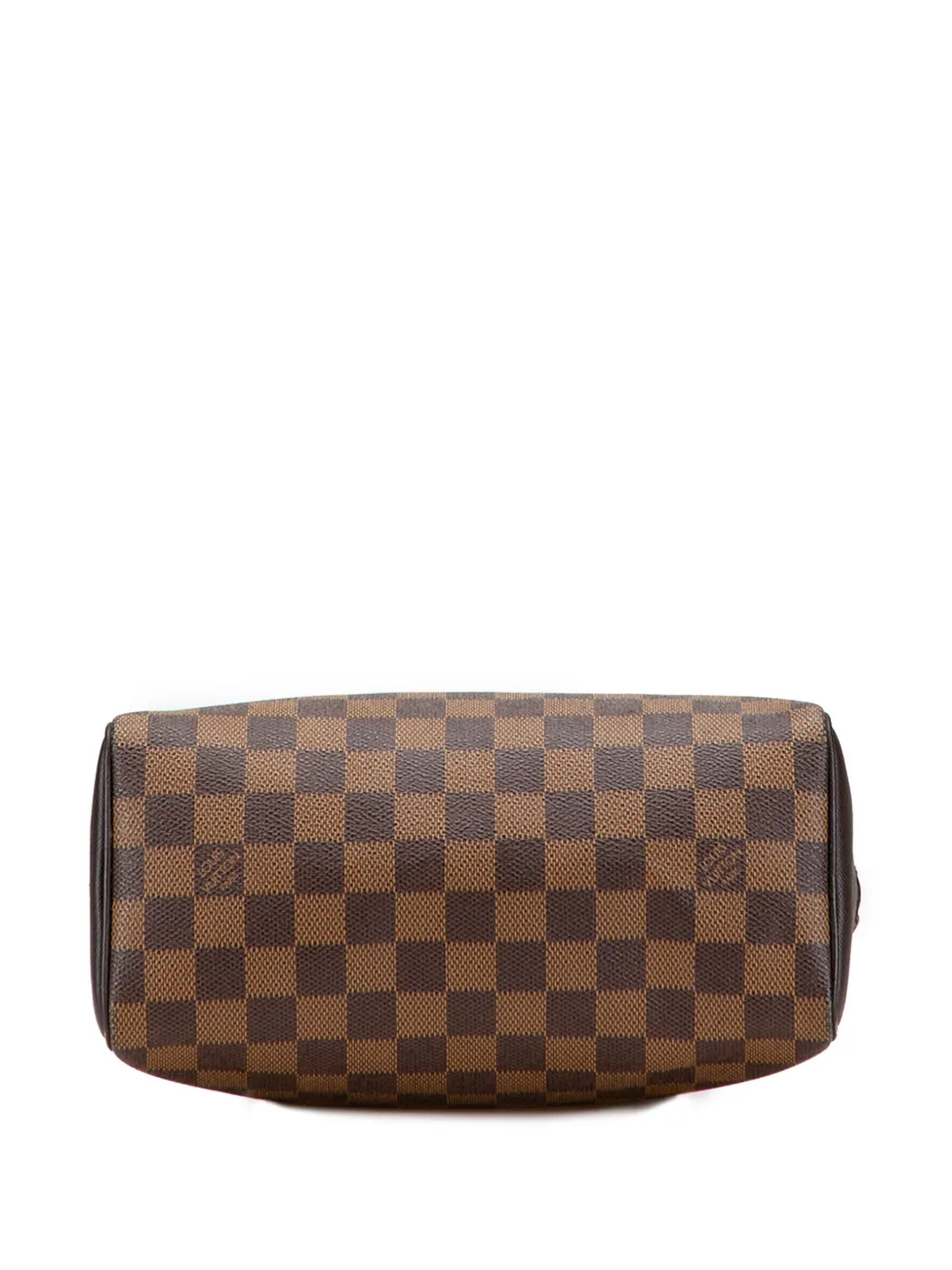 Pre-owned Louis Vuitton 2018 Damier Ebene Brera Handbag In Brown