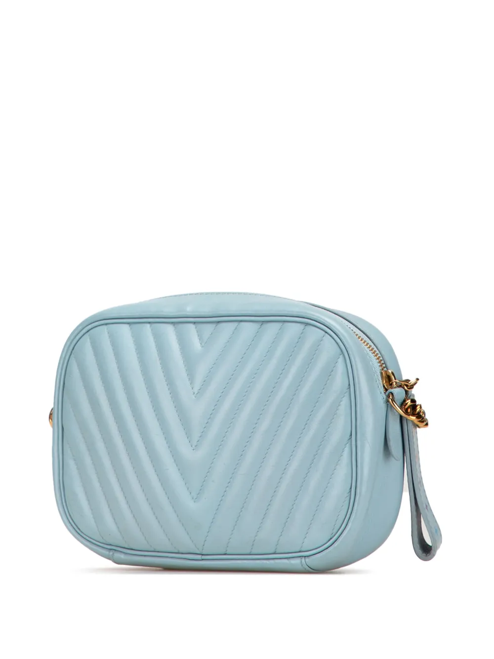 Pre-owned Louis Vuitton 2019 New Wave Camera Bag Crossbody Bag In Blue