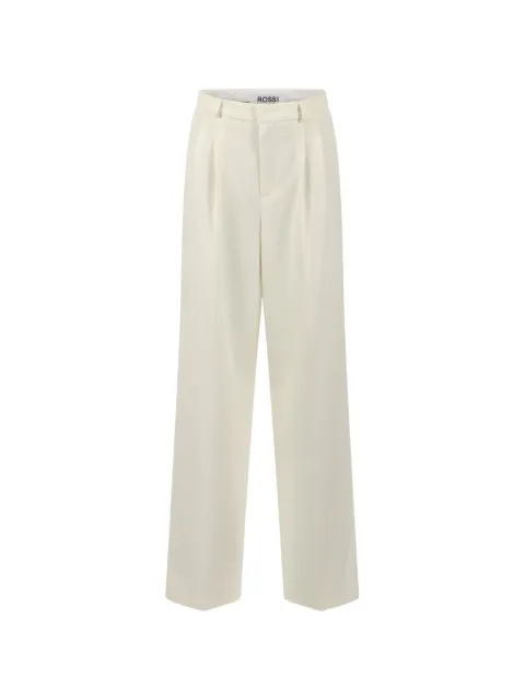 ROSSI pleated wide-leg trousers