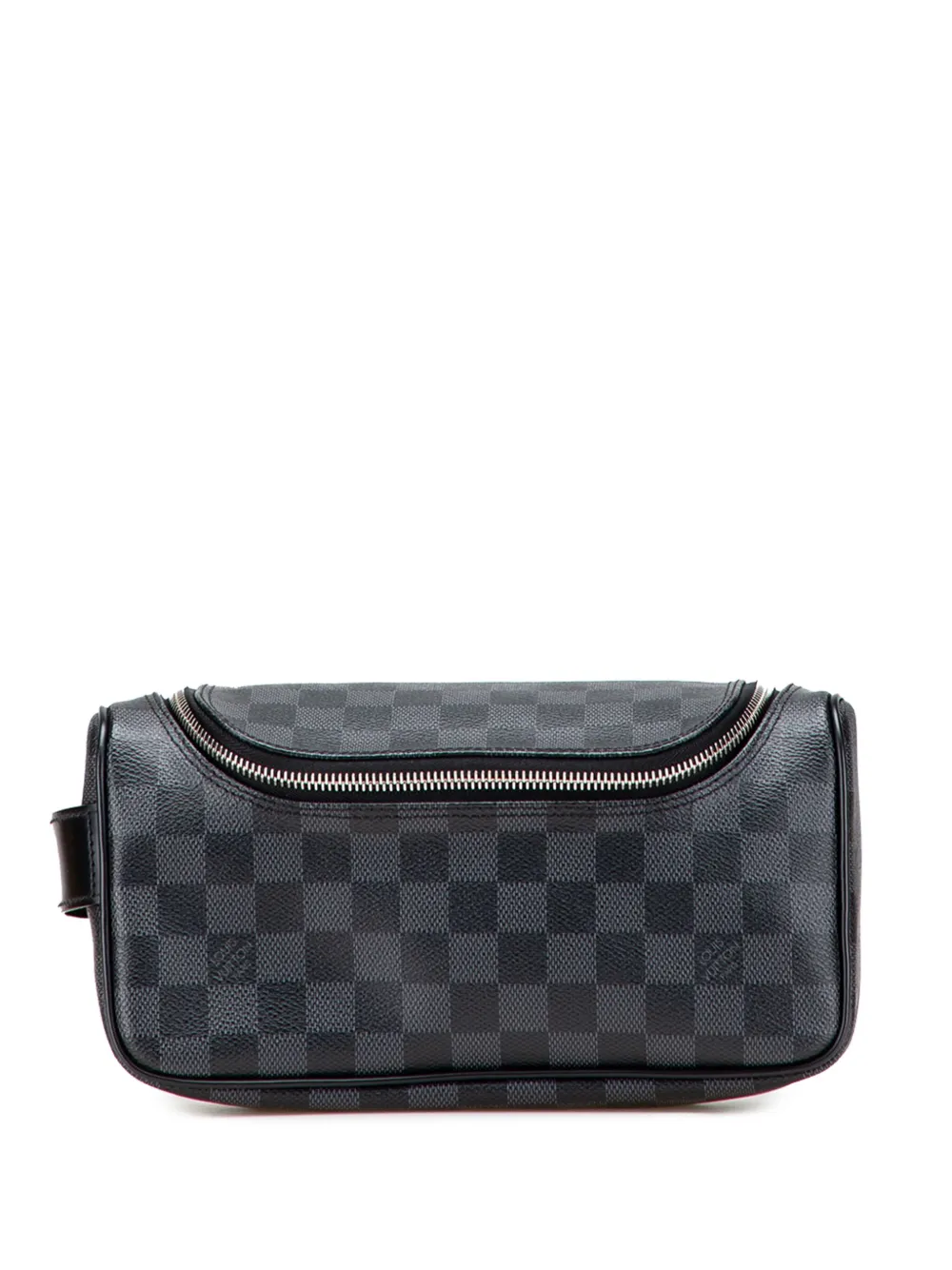 Louis Vuitton Pre-Owned 2014 ダミエ グラフィット トイレタリーポーチ クラッチバッグ - ブラック Louis Vuitton Pre-Owned 2014 ダミエ グラフィット トイレタリーポーチ クラッチバッグ - ブラック