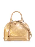 Louis Vuitton Pre-Owned 2012 Monogram Vernis Alma BB satchel - Brown