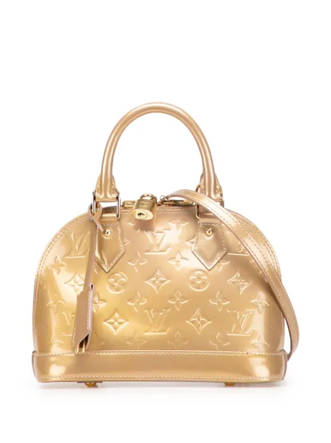 Louis Vuitton Pre-Owned 2012 Monogram Vernis Alma BB satchel