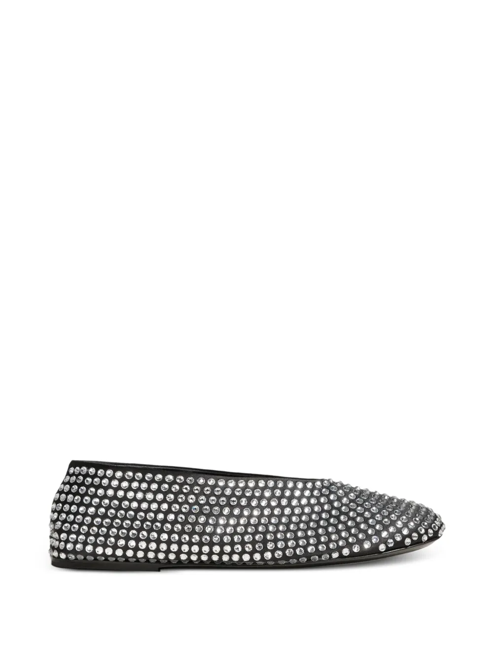 KHAITE studded ballet flat - Nero