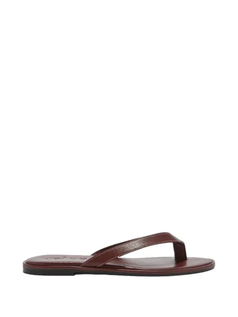 Aeyde Melody leather flip-flop