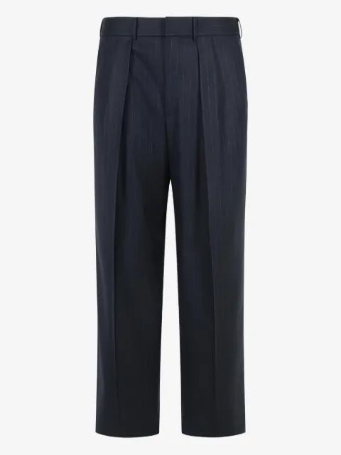 TOM FORD pinstripe-pleated trousers